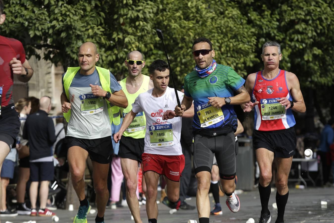 Participantes en el Zurich Maratón de Sevilla 2023