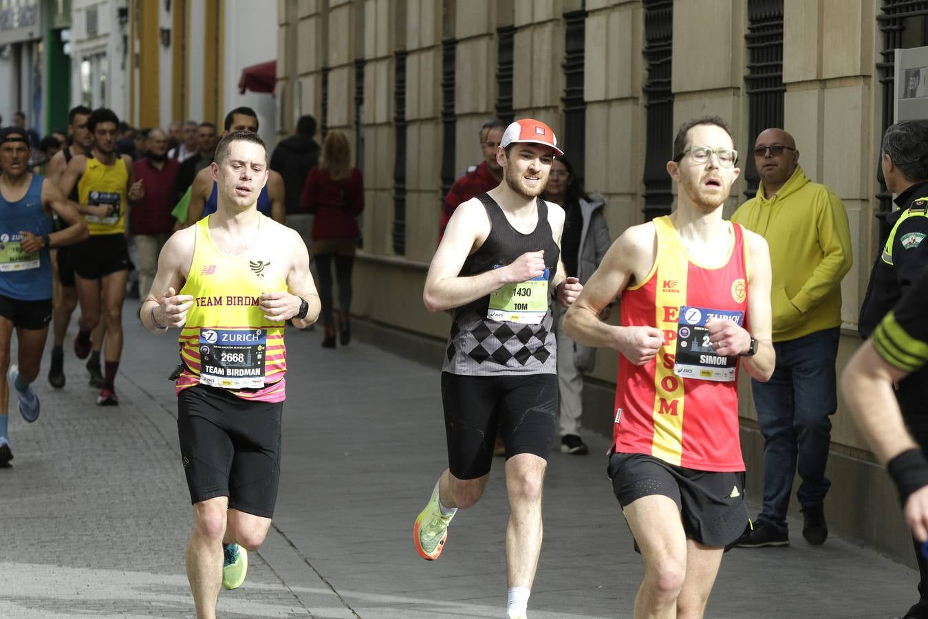 Participantes en el Zurich Maratón de Sevilla 2023