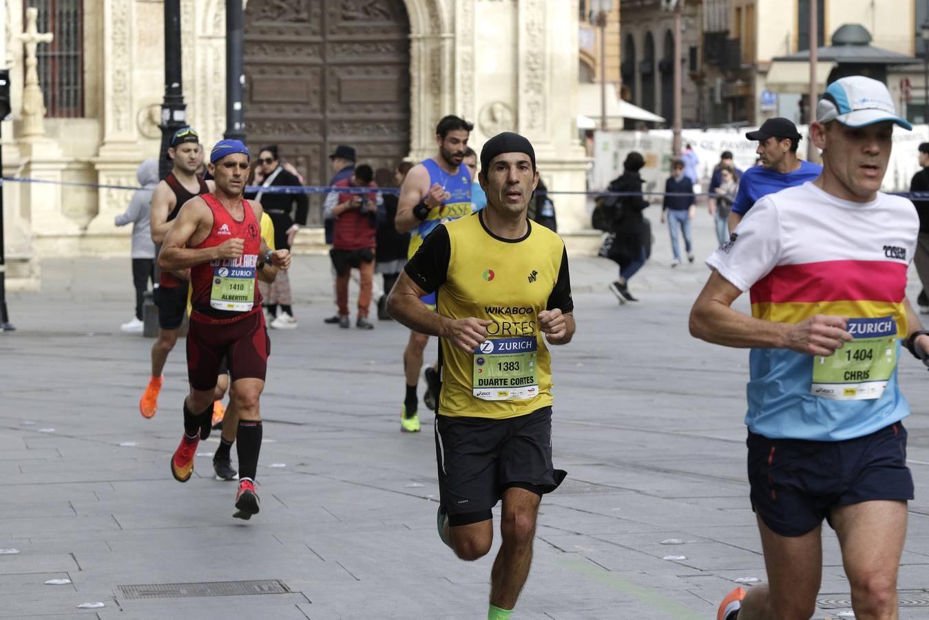 Participantes en el Zurich Maratón de Sevilla 2023