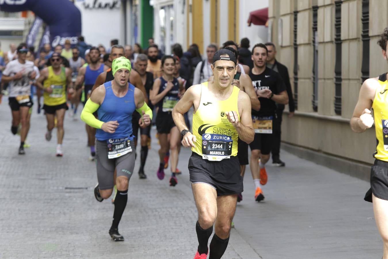 Participantes en el Zurich Maratón de Sevilla 2023