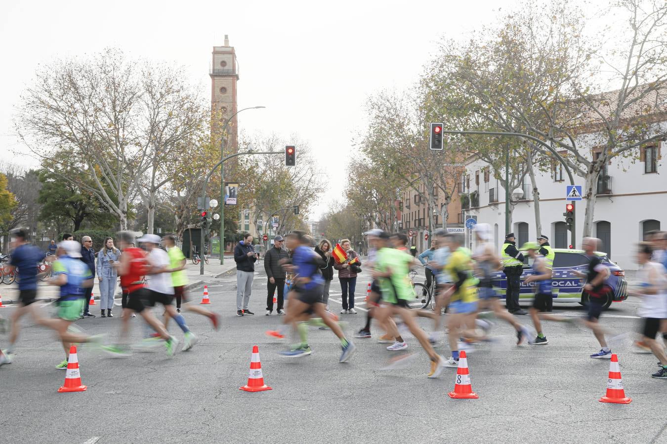 Participantes en el Maratón de Sevilla 2023