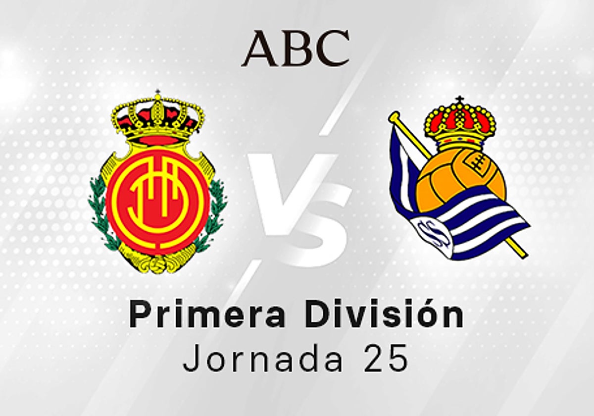 Mallorca - Real Sociedad en directo hoy: partido de la Liga Santander, jornada 25