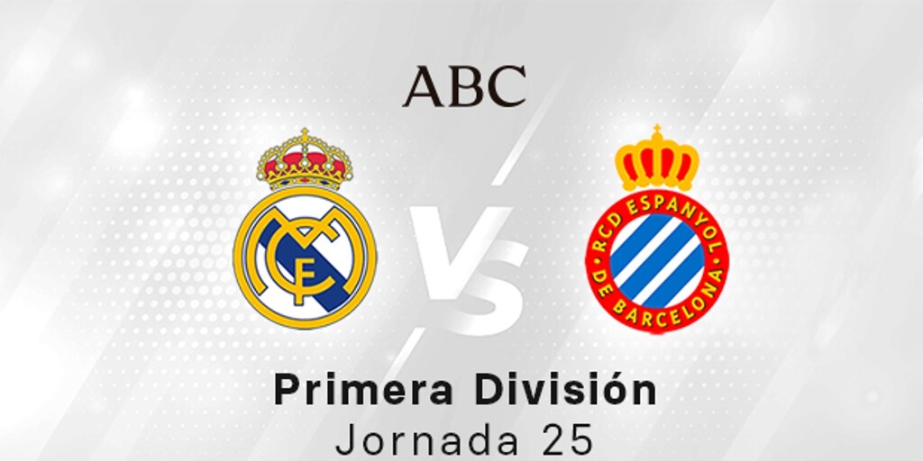 Estadísticas de real madrid contra rcd espanyol