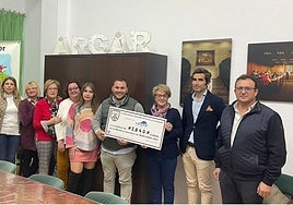 Los cazadores de Fiñana donan el dinero recaudado en su montería benéfica a la lucha contra el cáncer infantil