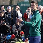 Djokovic pasa de Alcaraz: «Mi rival principal sigue siendo Nadal»