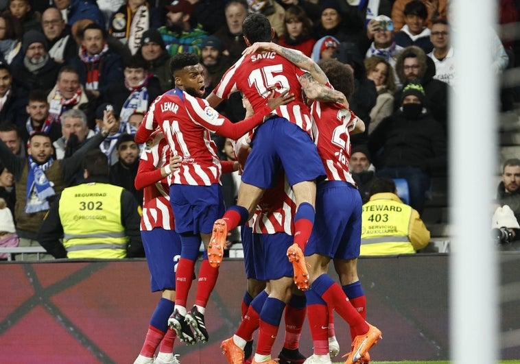 El Atlético le da la puntilla al Madrid