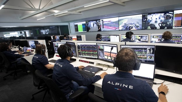 Las entrañas de la fábrica de Alpine