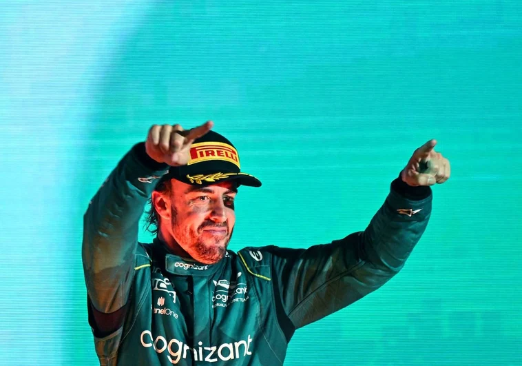 Éxtasis y optimismo de Alonso: «Lo que ha hecho Aston Martin en invierno es irreal»