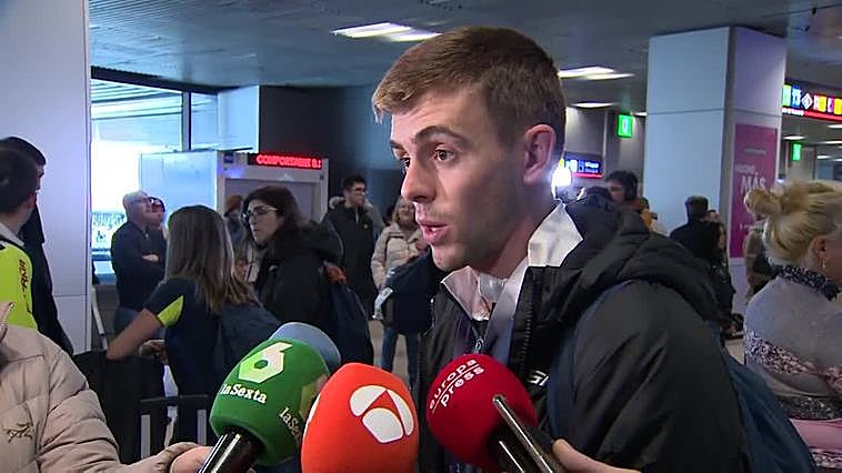 Mechaal y Ben recuerdan a Llopis al llegar a España tras sus éxitos en Estambul