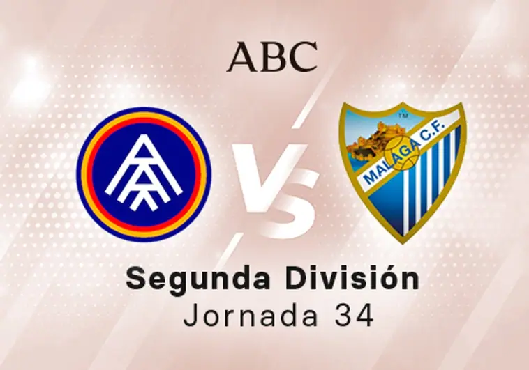 Andorra - Málaga en directo hoy: partido de la Liga SmartBank, jornada 34