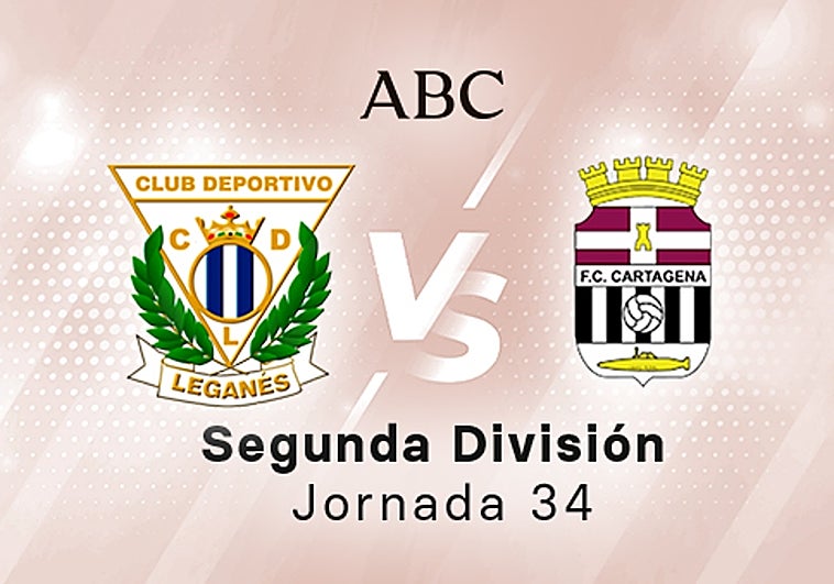 Leganés - Cartagena, estadísticas del partido