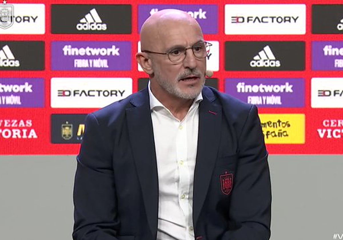 Luis de la Fuente, seleccionador nacional