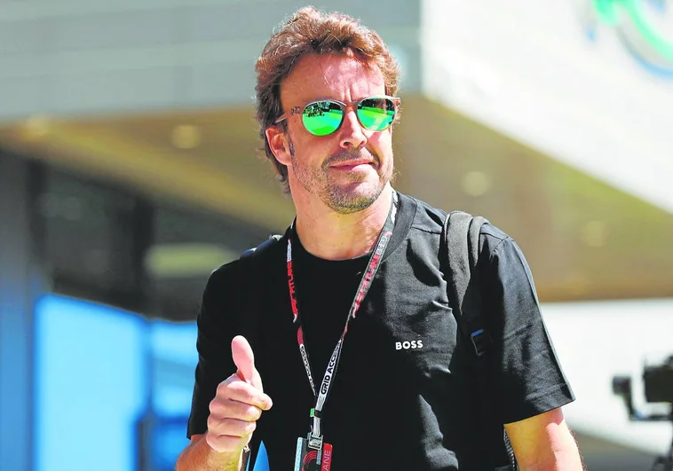 El podio 100 espera a Fernando Alonso