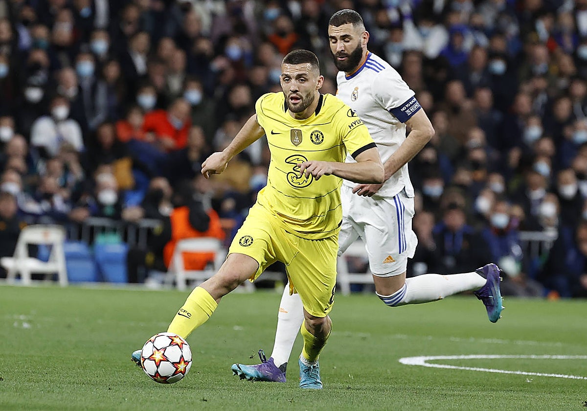 Kovacic y Benzema, el año pasado
