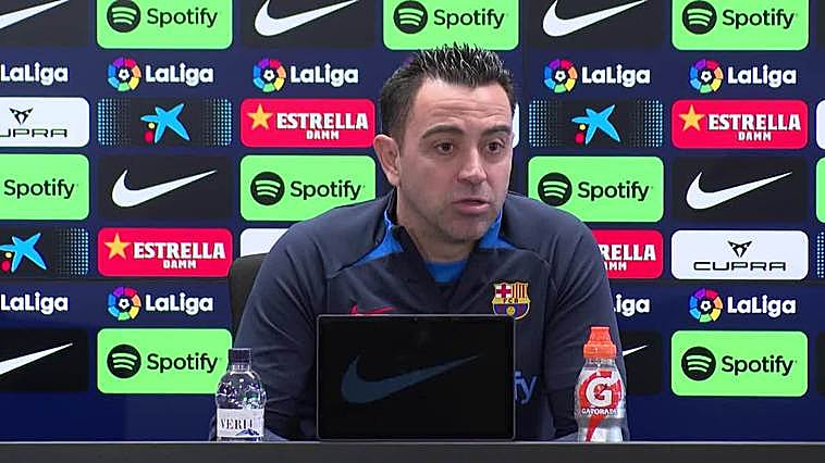 Xavi asegura que la victoria "sería un golpe duro encima de la mesa para ganar la liga"