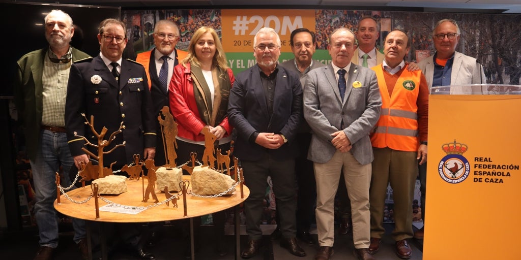The hunting sector commemorates the anniversary of its greatest demonstration of union and strength in the 20M Rural