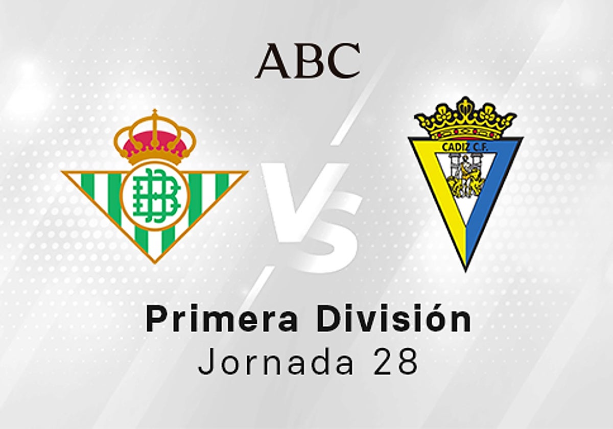 Betis - Cádiz, estadísticas del partido