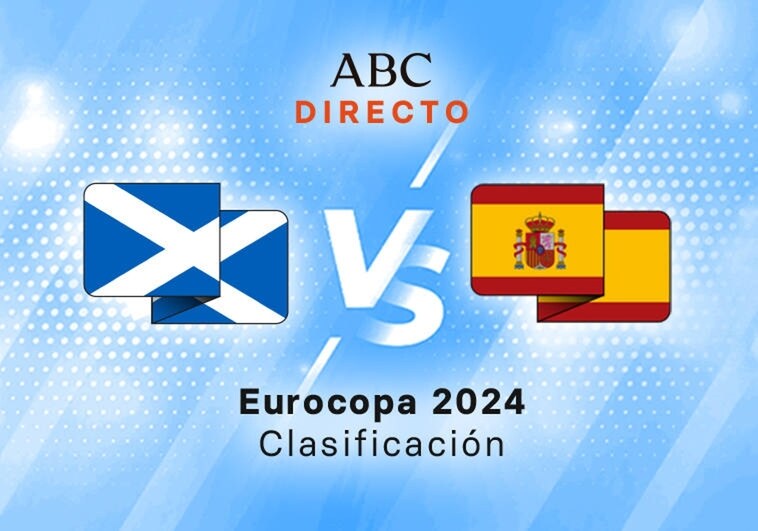 Escocia - España en directo hoy: partido de clasificación para la Eurocopa
