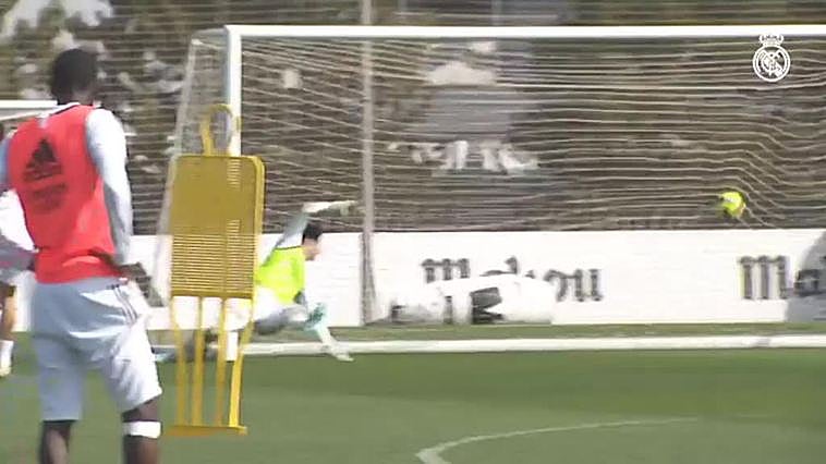 El Real Madrid sigue preparando el regreso liguero frente al Valladolid
