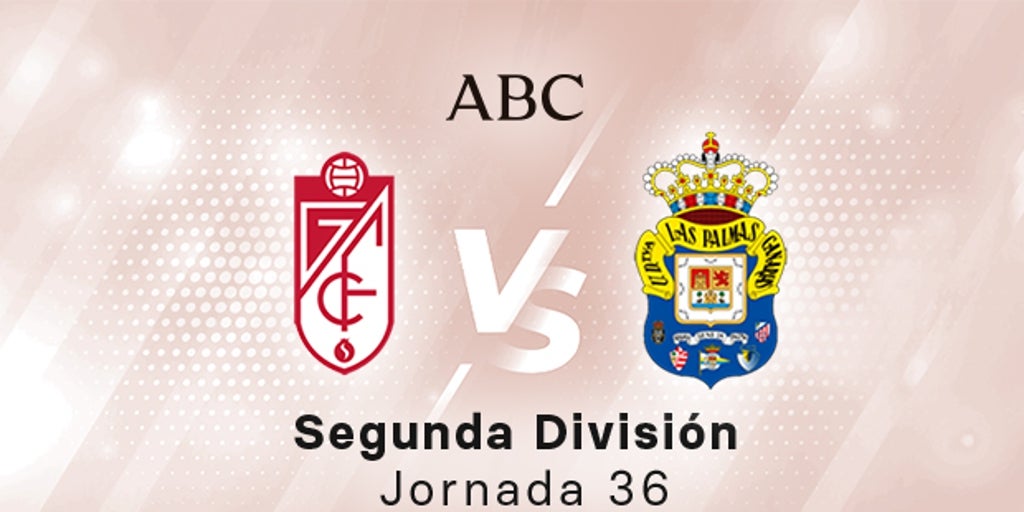 Granada – Las Palmas, estadísticas del partido