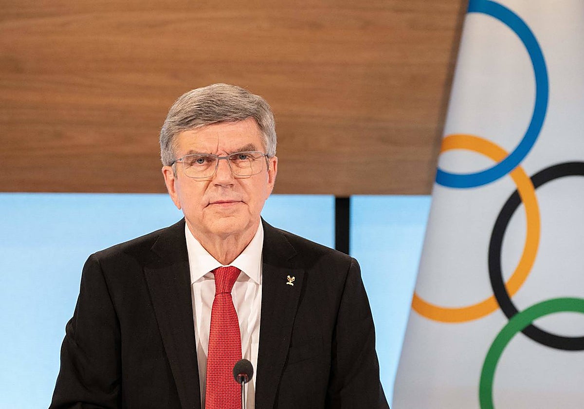 Thomas Bach, presidente del Comité Olímpico Internacional