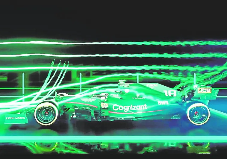 La ventaja del Aston Martin de Fernando Alonso con el túnel del viento