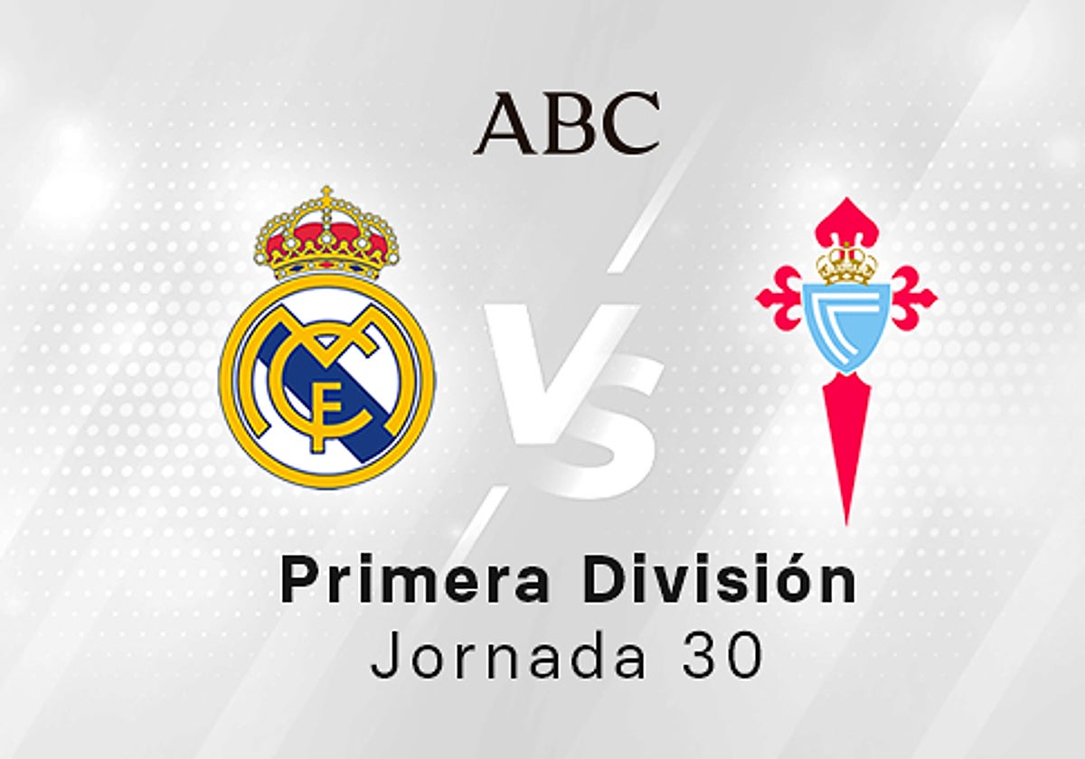 Real Madrid - Celta, estadísticas del partido