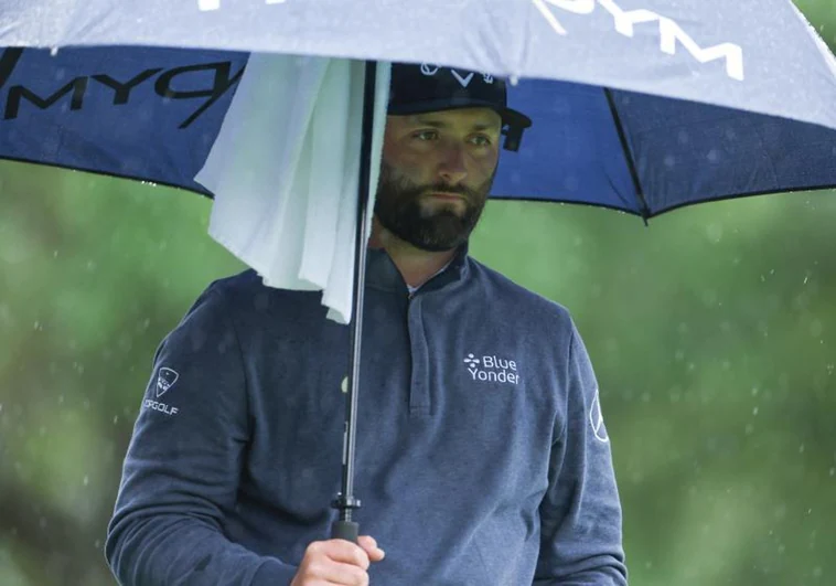 La lluvia vuelve a provocar la suspensión de la jornada en Augusta