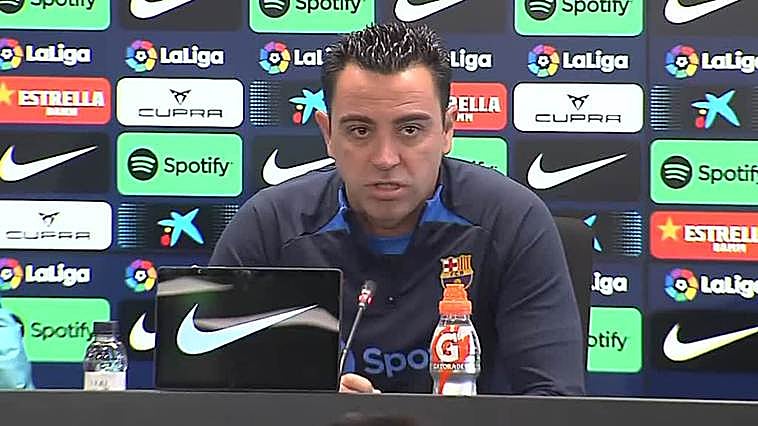 Xavi: "Nosotros valoramos muchísimo si ganamos la liga este año"