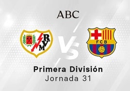 Rayo - Barcelona, estadísticas del partido