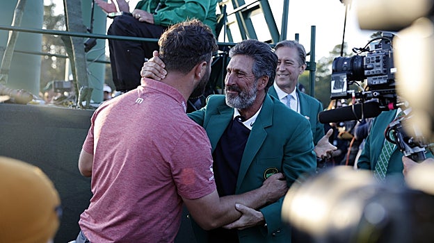 Olazábal felicita a Rahm al acabar el torneo