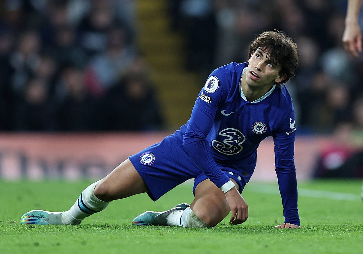 Joao Félix, durante un partido con el Chelsea