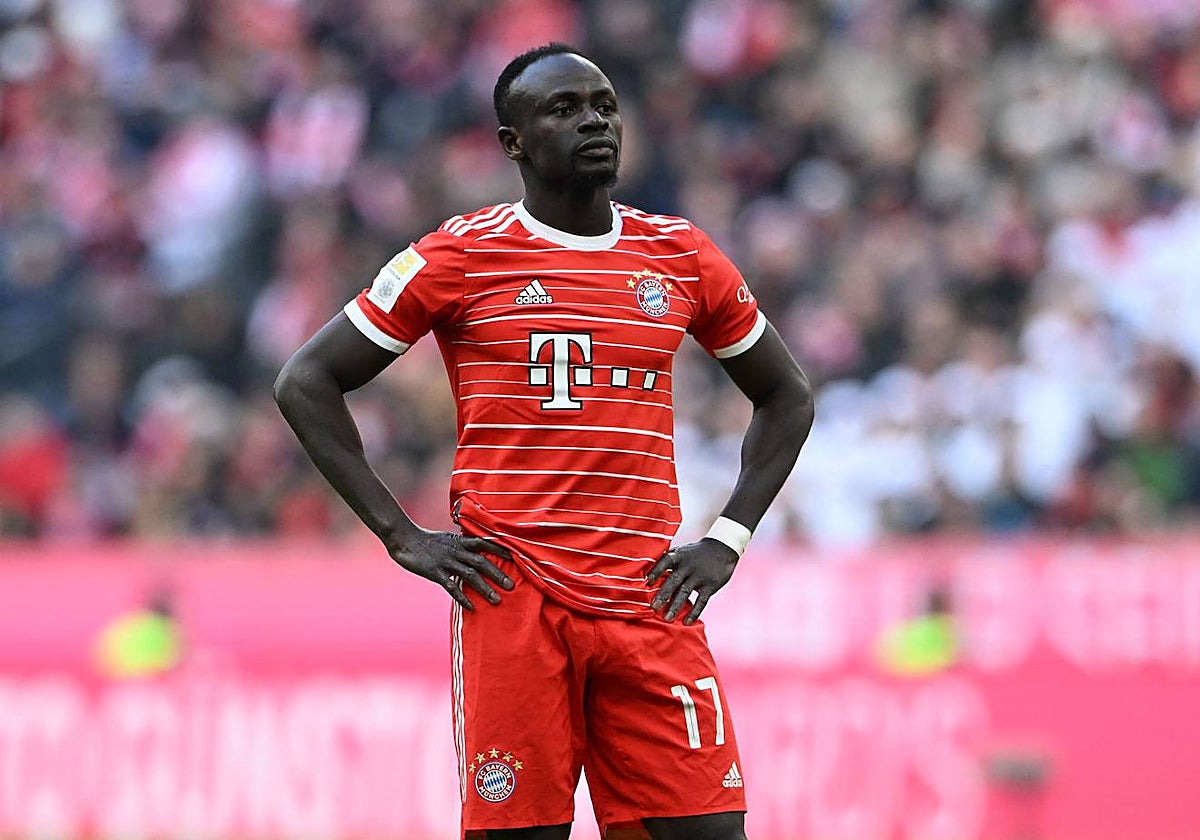Sadio Mané, delantero del Bayern Múnich