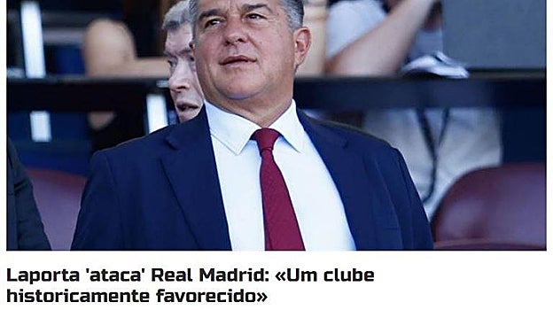 La prensa internacional, sorprendida por el «contraataque» de Laporta contra el Real Madrid