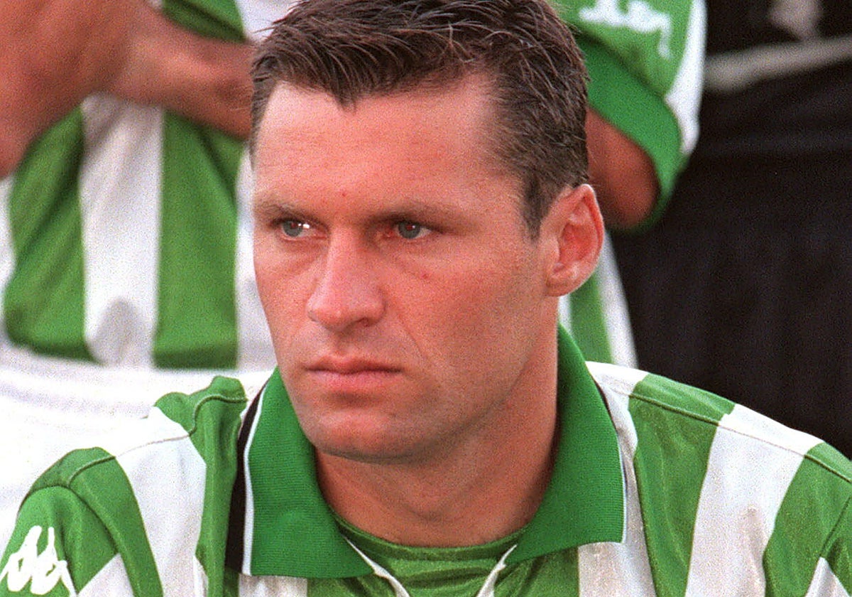 Luis Márquez, en su etapa en el Betis