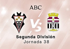Albacete - Cartagena, estadísticas del partido