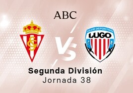 Sporting - Lugo en directo hoy: partido de la Liga SmartBank, jornada 38