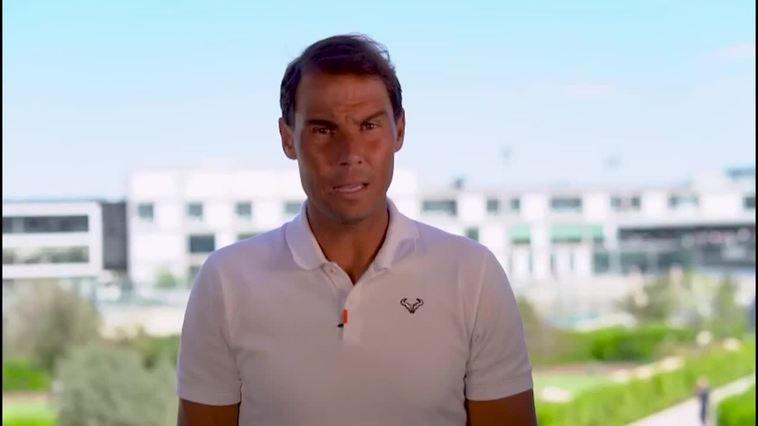 Rafa Nadal confirma que tampoco podrá estar en el Mutua Madrid Open
