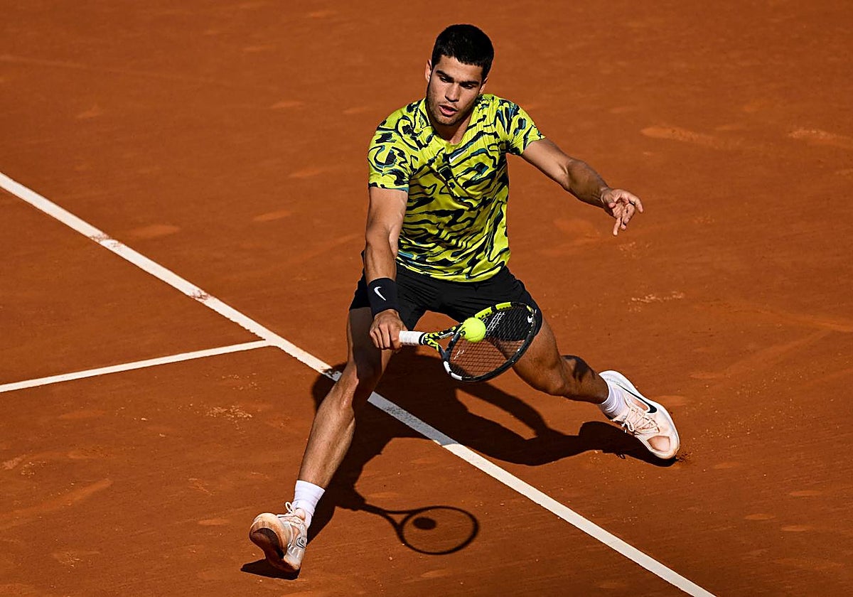 Conde de Godó: estadísticas del Alcaraz - Davidovich