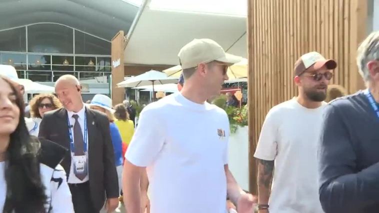 Lewandowski y Eric García no se pierden el Conde de Godó