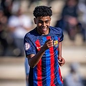 Así es Lamine Yamal, el canterano del Barça de 15 años convocado por Xavi