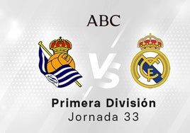 Real Sociedad - Real Madrid, estadísticas del partido