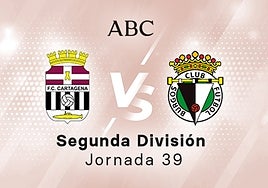 Cartagena - Burgos, estadísticas del partido
