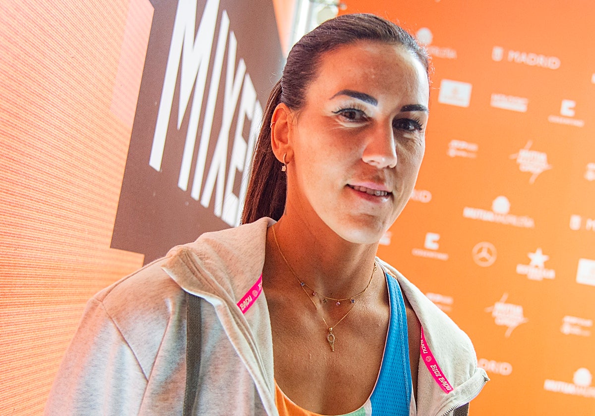 La tenista granadina, Nuria Párrizas