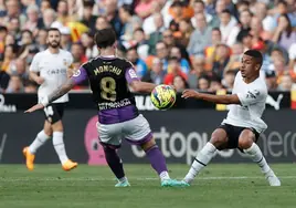 Valencia - Valladolid en directo hoy: partido de la Liga Santander, jornada 31