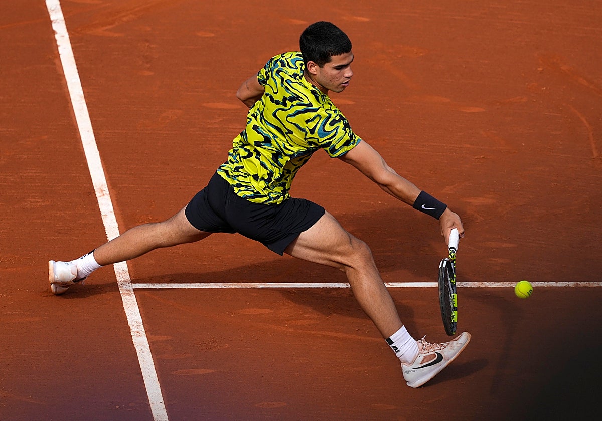 Alcaraz - Ruusuvuori en directo: el debut del murciano en el Mutua Madrid Open