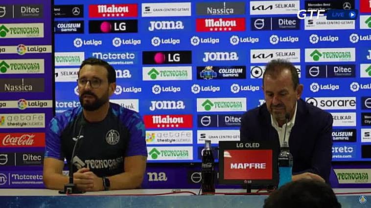 Bordalás: "No podía estar en casa de brazos cruzados"