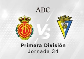 Mallorca - Cádiz en directo hoy: partido de la Liga Santander, jornada 34