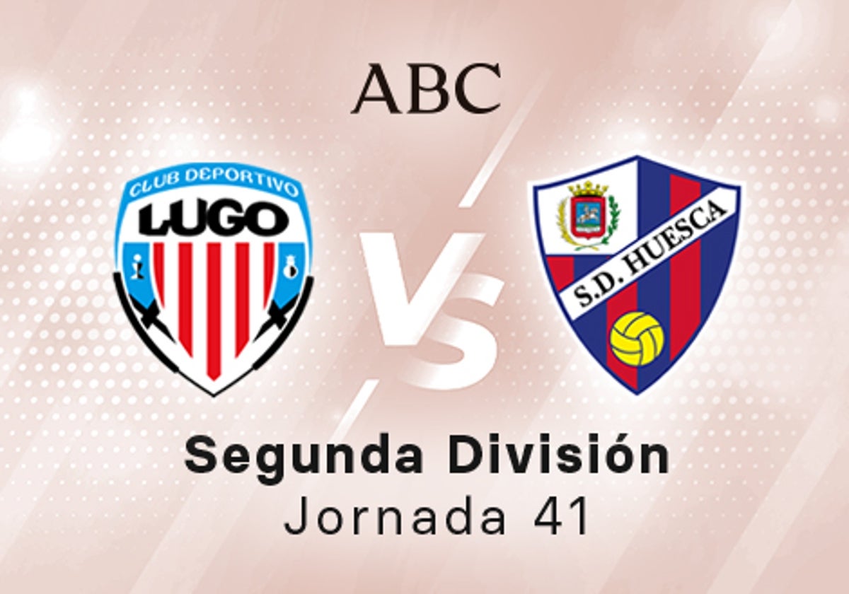 Lugo - Huesca, estadísticas del partido