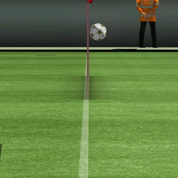 El error arbitral que encendió a Ancelotti: «La tecnología 3D demuestra que el balón salió»